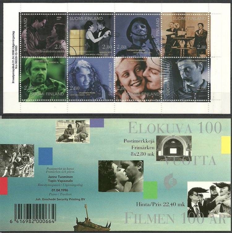 Znaczek Finlandia 1996 Mi mh 42 Stemplowane