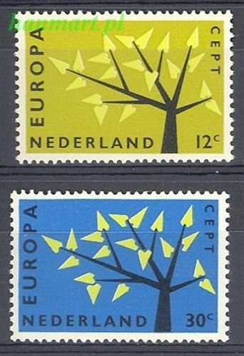 Holandia 1962 Mi 782-783 Czyste **