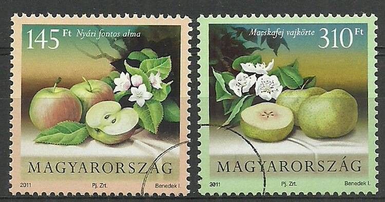Znaczek Węgry 2011 Mi 5525-5526 Czyste **