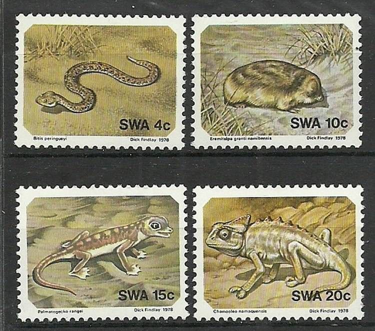 Znaczek Namibia 1978 Mi 440-443 Czyste **