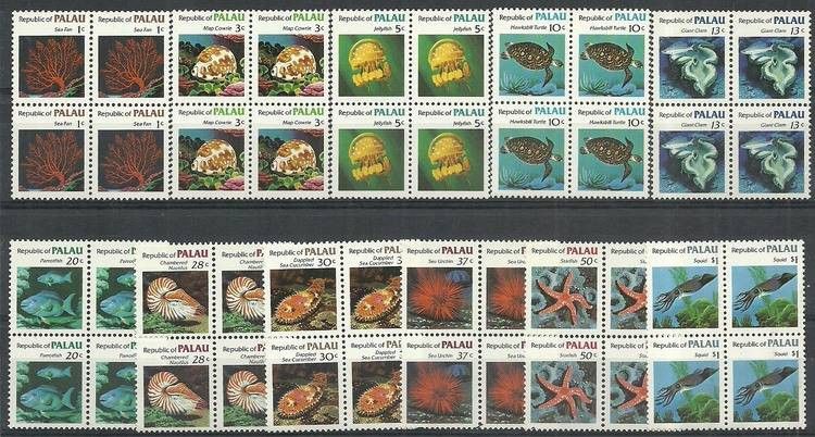 Znaczek Palau 1983 Mi vie9-19 Czyste **