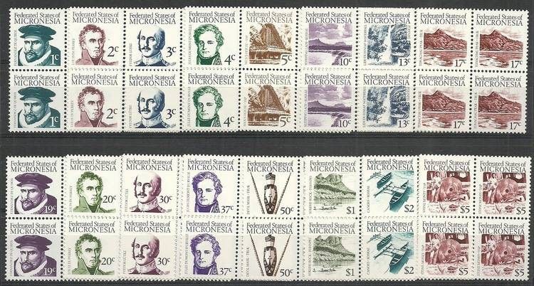 Znaczek Mikronezja 1984 Mi vie5-20 Czyste **