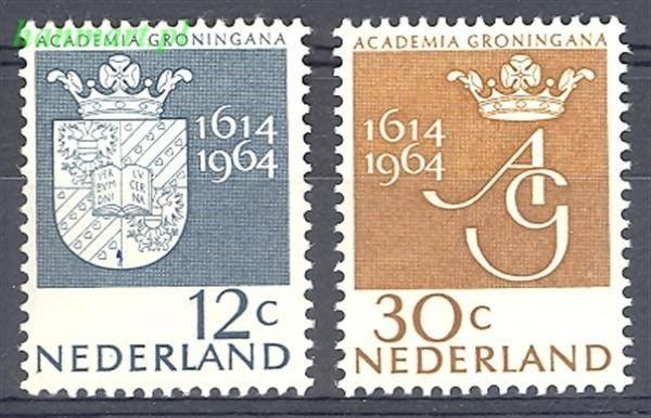 Znaczek Holandia 1964 Mi 822-823 Czyste **