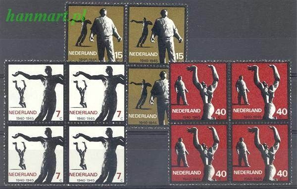 Znaczek Holandia 1965 Mi 836-838 Czyste **