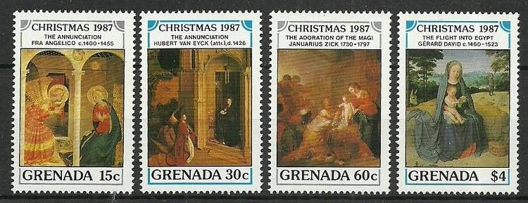 Znaczek Grenada 1987 Mi 1712-1715 Czyste **
