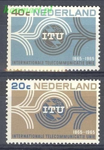 Znaczek Holandia 1965 Mi 840-841 Czyste **