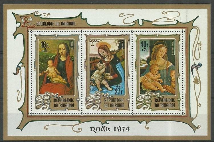 Znaczek Burundi 1974 Mi bl85 Czyste **