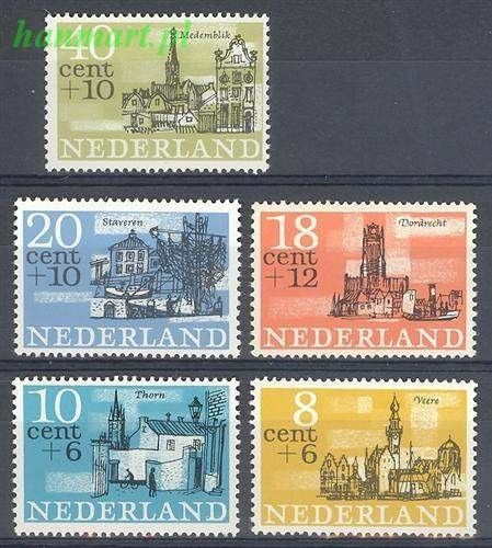 Znaczek Holandia 1965 Mi 843-847 Czyste **