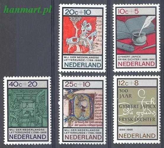 Znaczek Holandia 1966 Mi 858-862 Czyste **