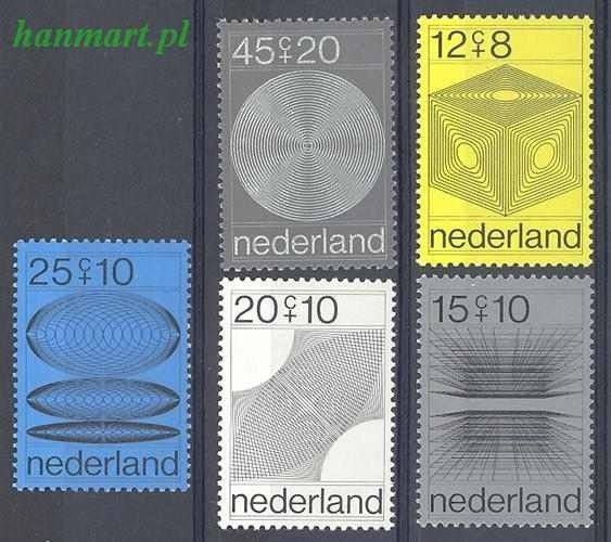 Znaczek Holandia 1970 Mi 936-940 Czyste **