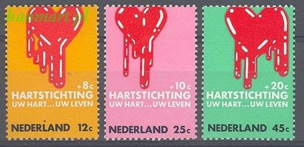 Znaczek Holandia 1970 Mi 948-950 Czyste **