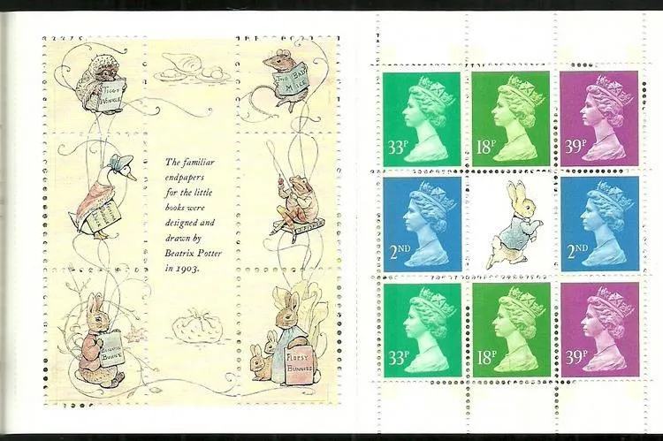 Znaczek Wielka Brytania 1993 Mi mh 103 Czyste **