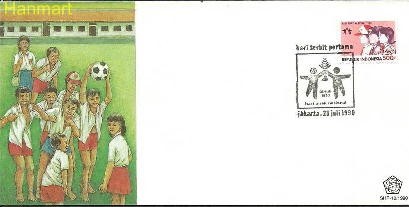 Znaczek Indonezja 1990 Mi 1357 FDC