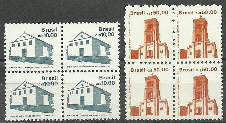 Znaczek Brazylia 1987 Mi 2212-2213 Czyste **