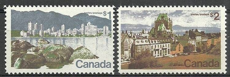 Znaczek Kanada 1972 Mi 496-497x Czyste **