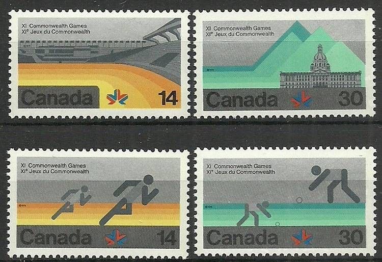 Znaczek Kanada 1978 Mi 698-701 Czyste **