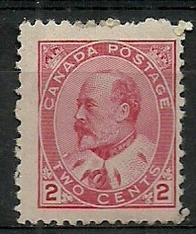 Znaczek Kanada 1903 Mi 78 Z podlepką *