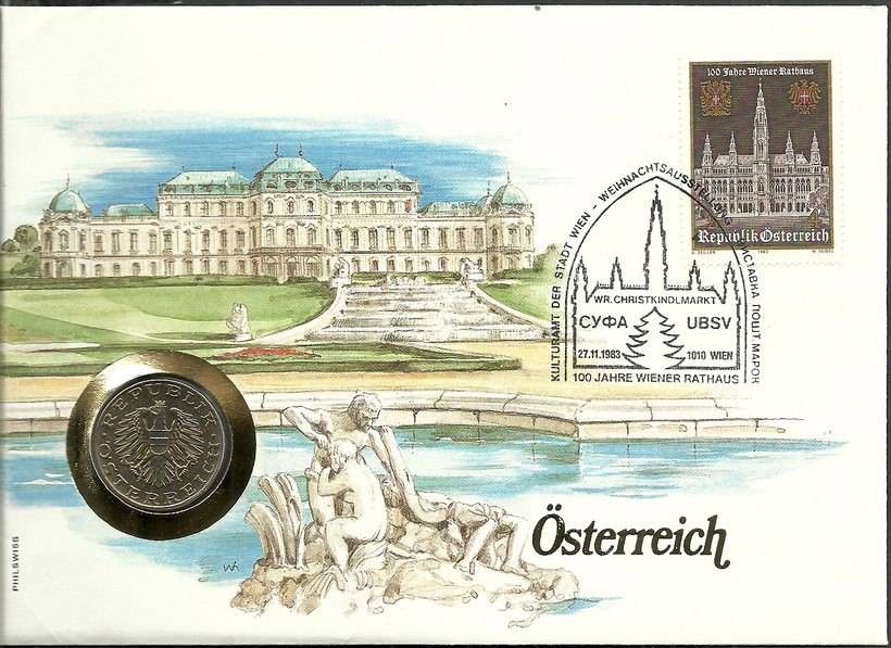 Znaczek Austria 1983 Mi 1752 FDC