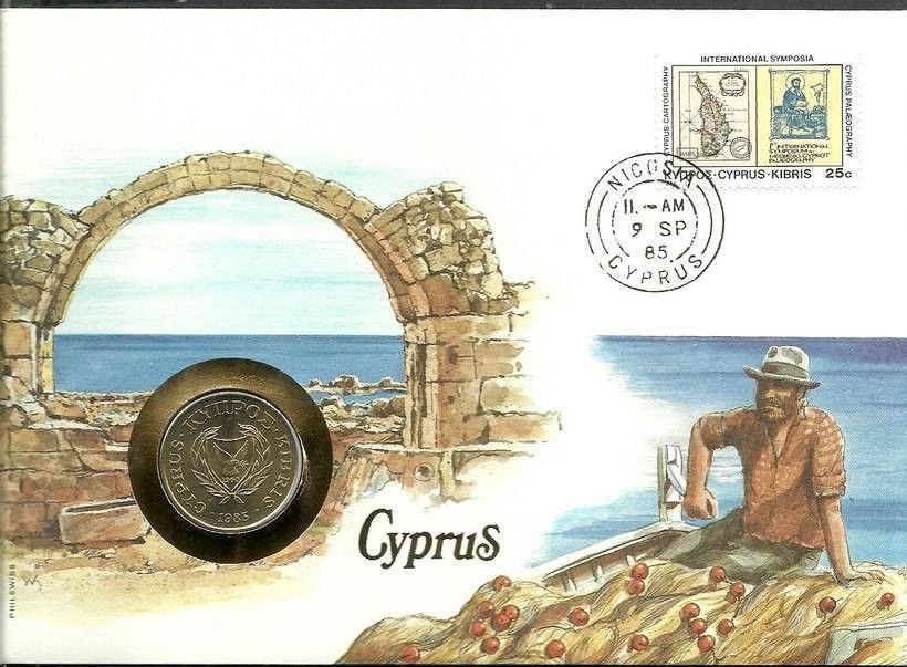 Znaczek Cypr  1984 Mi 622 FDC