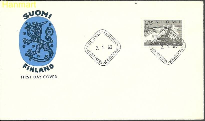 Znaczek Finlandia 1963 Mi 566x FDC
