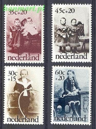 Znaczek Holandia 1974 Mi 1039-1042 Czyste **