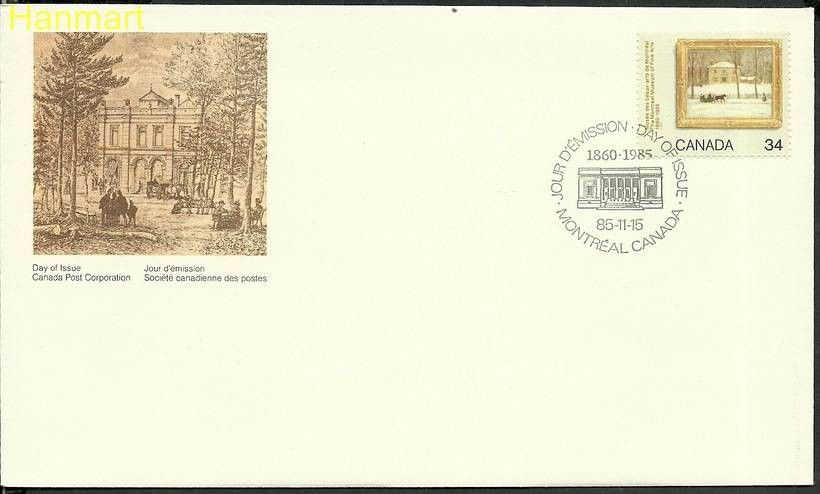 Znaczek Kanada 1985 Mi 985 FDC