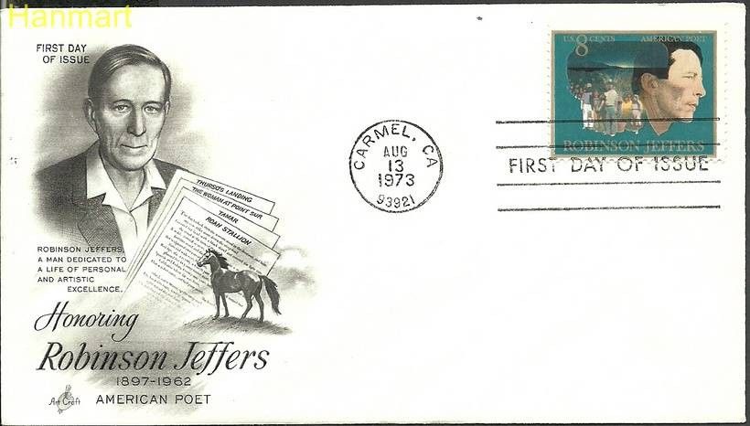 Znaczek USA 1973 Mi 1117 FDC