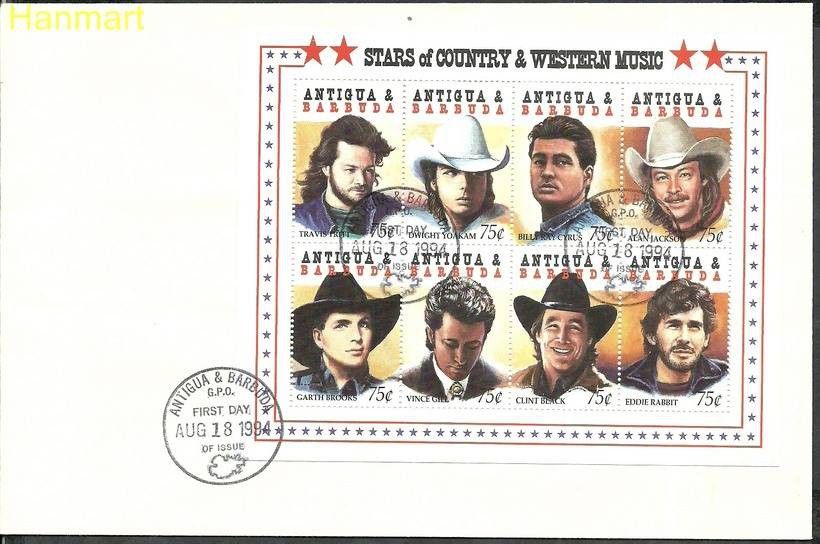 Znaczek Antigua i Barbuda 1994 Mi 2056-2063 FDC
