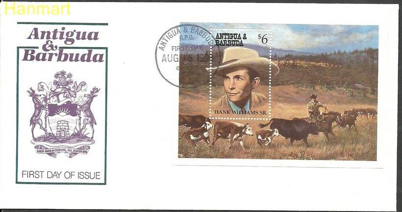 Znaczek Antigua i Barbuda 1994 Mi bl302 FDC