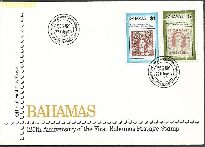 Znaczek Bahamy 1984 Mi 559-560 FDC
