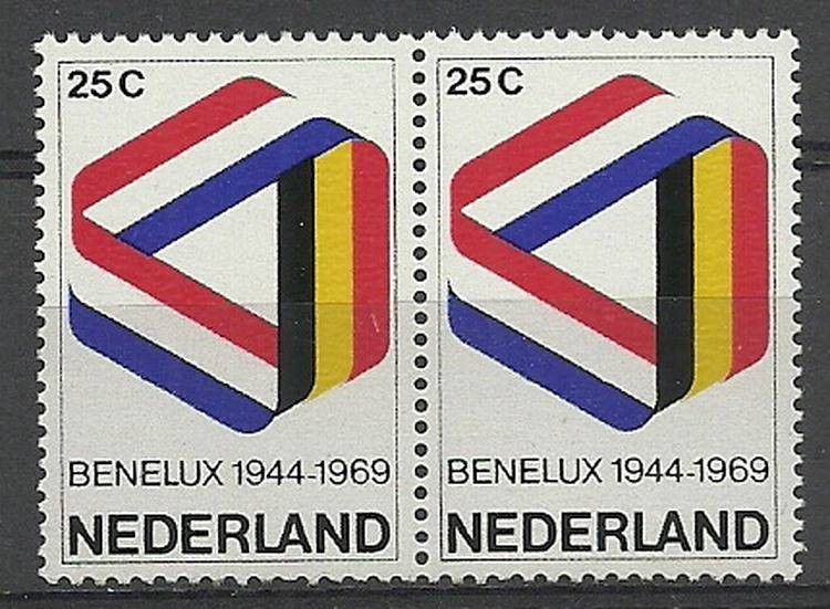 Znaczek Holandia 1969 Mi 926 Czyste **