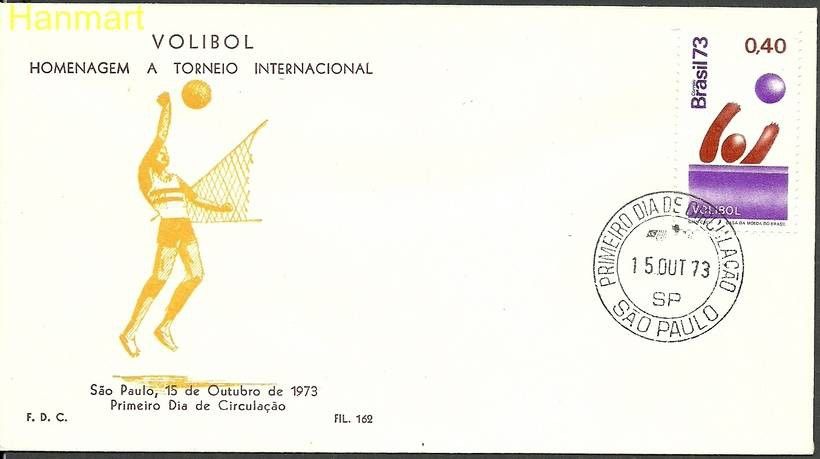 Znaczek Brazylia 1973 Mi 1401 FDC