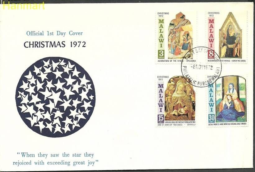 Znaczek Malawi 1972 Mi 191-194 FDC