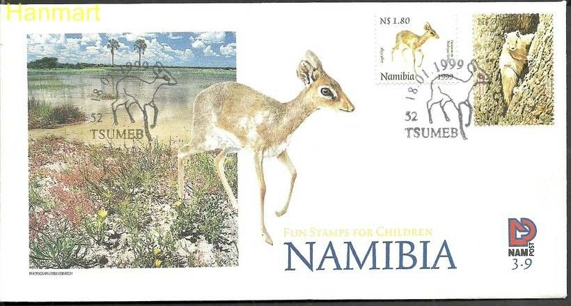 Znaczek Namibia 1999 Mi 970-971 FDC