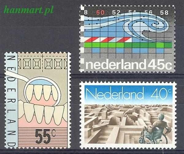 Znaczek Holandia 1977 Mi 1106-1108 Czyste **