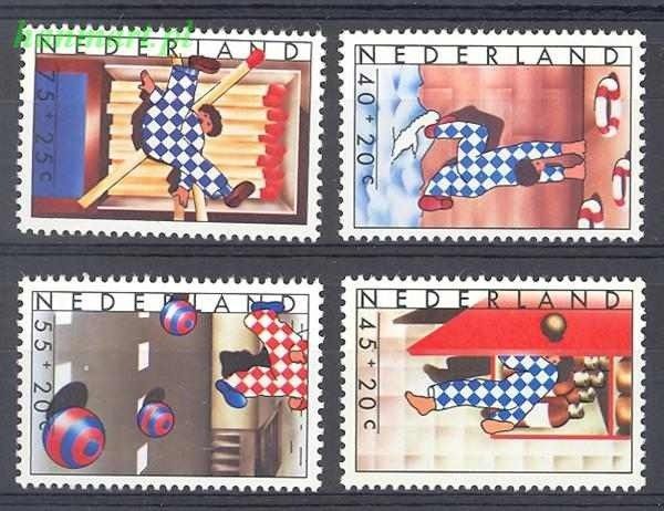 Znaczek Holandia 1977 Mi 1109-1112 Czyste **