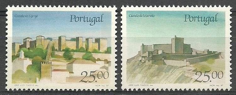 Znaczek Portugalia 1987 Mi 1732-1733 Czyste **