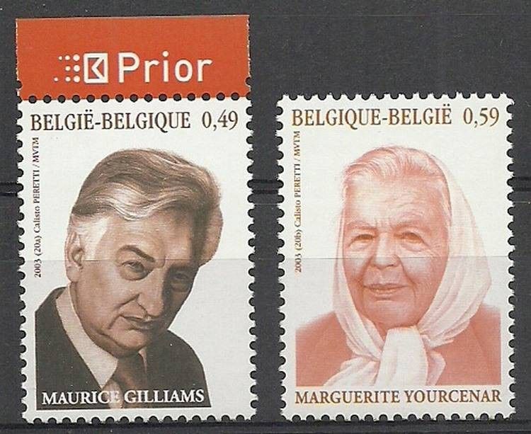 Znaczek Belgia 2003 Mi 3270-3271 Czyste **