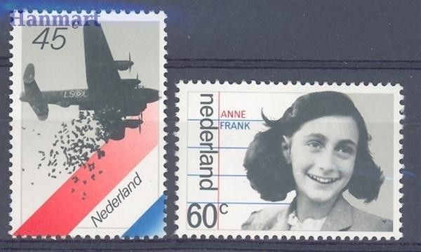 Znaczek Holandia 1980 Mi 1158-1159 Czyste **
