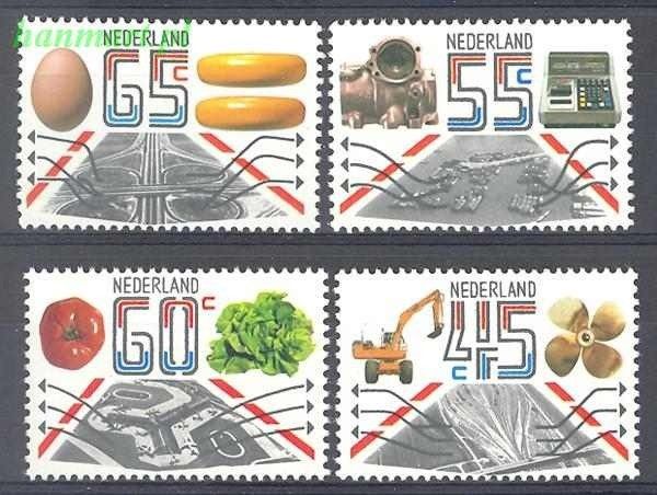 Znaczek Holandia 1981 Mi 1189-1192 Czyste **