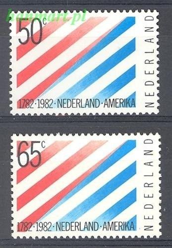 Znaczek Holandia 1982 Mi 1207-1208 Czyste **