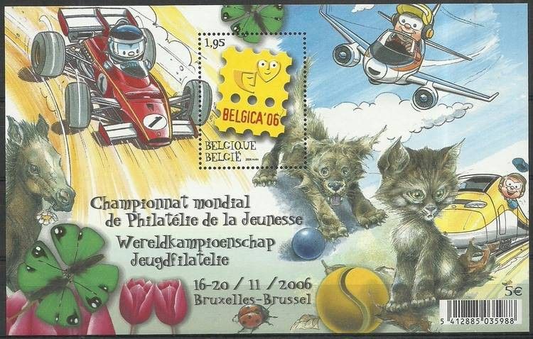 Znaczek Belgia 2006 Mi bl 113 Czyste **