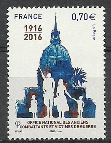 Znaczek Francja 2016 Mi 6621 Czyste **