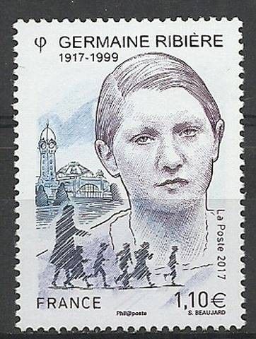 Znaczek Francja 2017 Mi 6699 Czyste **