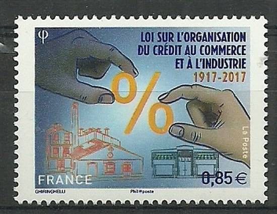 Znaczek Francja 2017 Mi 6702 Czyste **