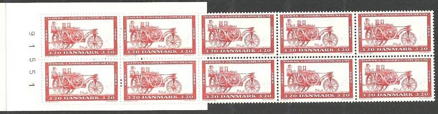 Znaczek Dania 1989 Mi mh 953 Czyste **