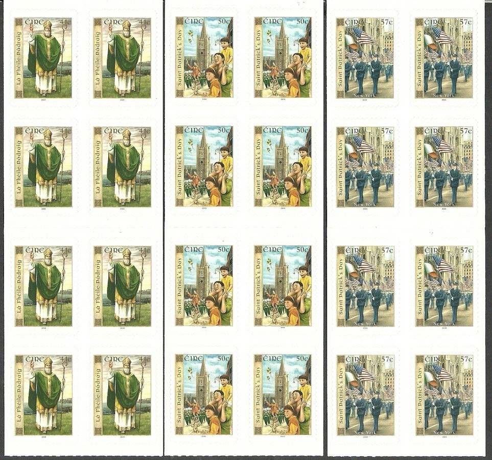 Znaczek Irlandia 2003 Mi mh 1491-1493 Czyste **