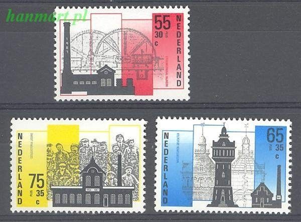 Znaczek Holandia 1987 Mi 1315-1317 Czyste **