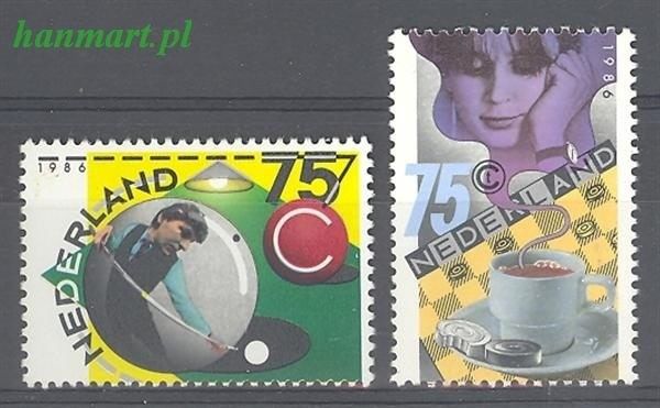 Znaczek Holandia 1986 Mi 1301-1302 Czyste **