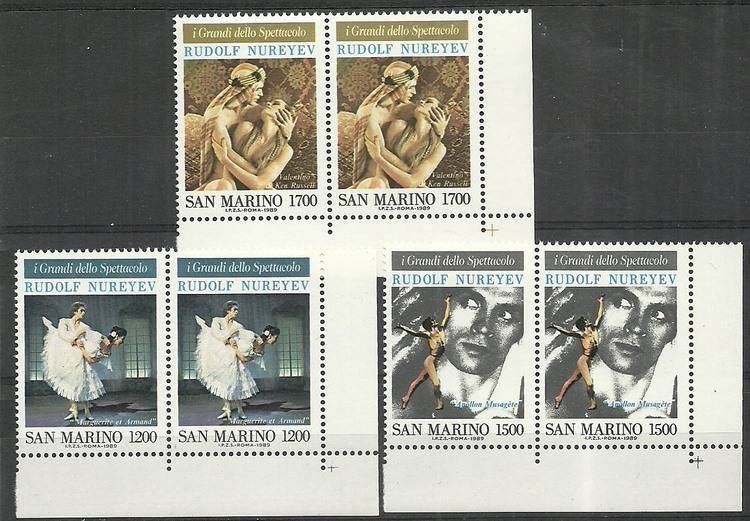 Znaczek San Marino 1989 Mi 1424-1426 Czyste **